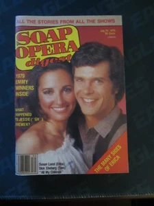 Soap Opera Digest July 1979 Susan Lucci Erika Dick Shoberg Tom All My Children - Picture 1 of 1