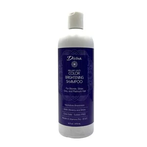 Divina Brilliant Lights Color Brighening Shampoo Blonde Silver 16 fl.oz - Picture 1 of 1