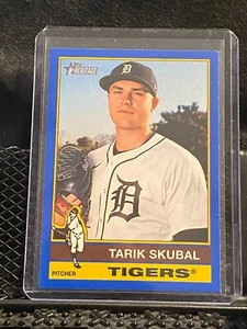 Tarik Skubal 2025 Topps Heritage Dark Blue Border #116 Tigers - Picture 1 of 2