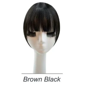 Pinza para cabello humano, pinza para cubierta 360°, marrón negro - Imagen 1 de 8