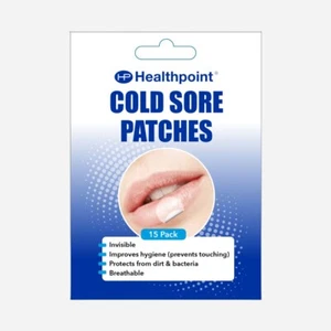 Healthpoint Invisible Cold Sore Healing Patches - 15 Patches - Picture 1 of 1