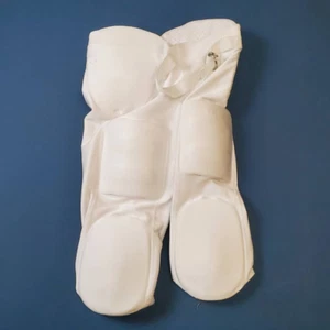A4 Boys Integrated Zone Football Pants White Adjustable Buckle Stretch M New - Picture 1 of 4