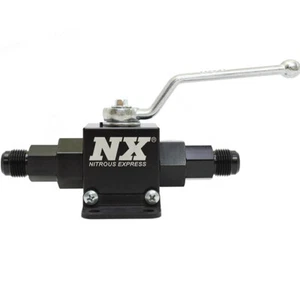15159-6 Nitrous Express Lightweight Aluminum In-Line Ball Valve - 1/2" ID, -6AN - Picture 1 of 1
