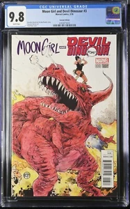 Moon Girl and Devil Dinosaur 3 Paul Pope Variante CGC 9.8 - Imagen 1 de 2