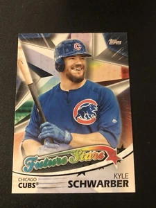 2018 Topps Future Stars Black Kyle Schwarber #FS-37 - Imagen 1 de 2
