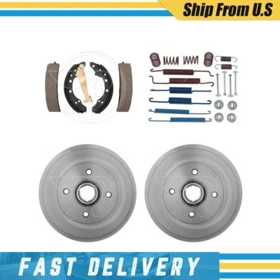 Se adapta a Volkswagen Jetta 1991 tambores traseros zapatas de freno y herrajes kit de resorte Foto 1 de 4