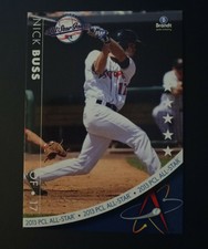 2013 Brandt Pacific Coast League All-Stars Nick Buss #3 Alburqueque Isotopes