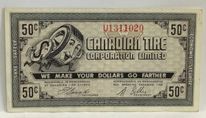 Coupon denaro pneumatico canadese 50c varietà molto rara Fch, Circle, Hudson Bay, altro - Foto 1 di 11