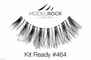 Modelrock - Kit Ready #464 - Handmade Fake False Eyelash Lashes 100% Human Hair - Picture 1 of 1