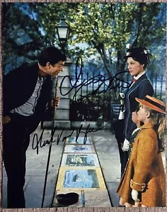 Julie Andrews and Dick Van Dyke Signed Photo, 8x10 with COA, Mary Poppins - Picture 1 of 4