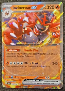 2024 Pokémon Temporal Forces Incineroar ex 034/162 Holo - Bild 1 von 2