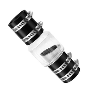 Sump Pump Check Valve 1 1/2 Inch-Silent Check Valve with Spring-Loaded Flappe... - Picture 1 of 7
