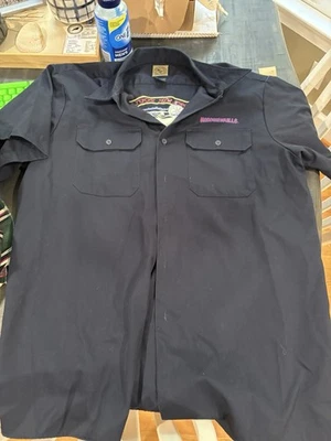 Jimmy Buffett Margaritaville (RARE) Embroidered Button Shirt Mens Blue 2XL XXL - Image 1 of 4