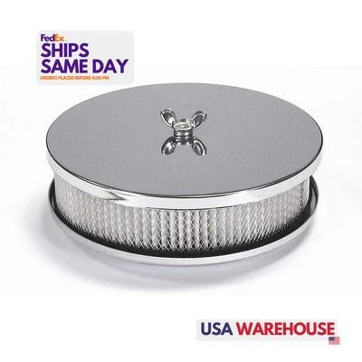 Mr Gasket 1486, Kit 6.5In Chrome Air Cleaner High Performance & Racing Parts - Image 1 of 4
