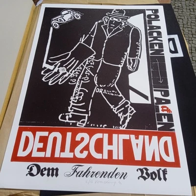 Rixdorfer Drucke 1993 Deutschland... 8 Folio Holzschnitte Bremer Vennekamp u. a. - Bild 1 von 4