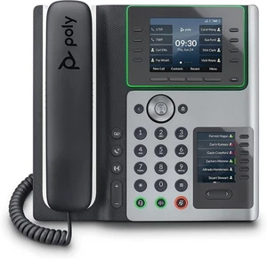 Poly Edge E450 Corded IP Phone VoIP Business Phone with Wi-Fi & Bluetooth - Picture 1 of 5