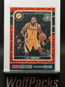 2024-25 Panini Haunted Hoops Basketball - Obi Toppin #212 Orange - Picture 1 of 2