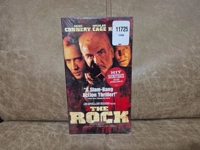 The Rock VHS New Factory Sealed Sean Connery Nicolas Cage Videotape - Imagem 1 de 3