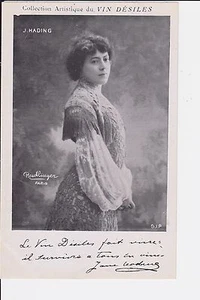 Cartolina d'epoca donna  -  Reutlinger - postcard - cpa -  primi '900 - Foto 1 di 1