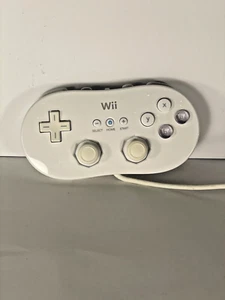 Nintendo OEM Wii Classic Controller Genuine White RVL-005 - Picture 1 of 6
