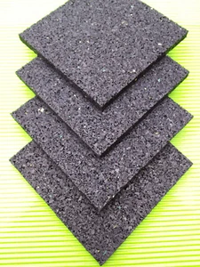 (330€/m²) 8x8 cm 2 cm Waschmaschinen Unterlage Waschmaschinenunterlage 4 Pads - Bild 1 von 3