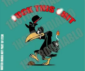 RAT ROD HOT ROD RAT FINK MOTOCICLISTA MOTOCICLETAS HERRAMIENTAS PISTOLAS PEGATINA - Imagen 1 de 1