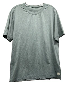 Camiseta para hombre Vuori verde/gris manga corta mediana mezcla de poliéster (C7) - Imagen 1 de 5