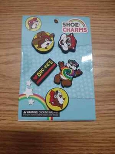 Buc-ee's Shoe Charms - NEW - Perfect for shoes, bags - Set of 5 - Bucees - Picture 1 of 1