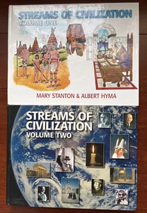 Streams of Civilization Homeschool Set Vol 1 & 2 Guides Hardcover Books Set - Picture 1 of 11