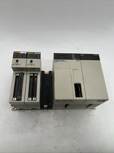 Lot Of 4 Omron C200H-OD219 ID217 & SYSMAC C200HE & PA204 Module 30 Days Warranty - Picture 1 of 10
