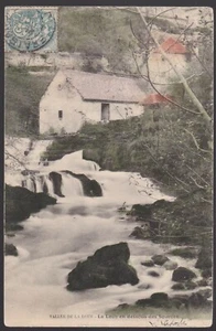 Vallée de la Loue 25 kolorierte Postkarte geschrieben an Herrn LAPORTE 71 Sennecey am 15.10.1904 - Bild 1 von 2