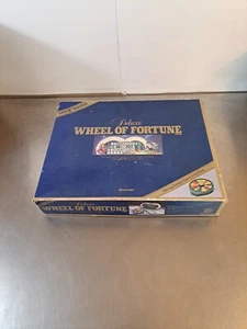 Vintage: Deluxe Wheel of Fortune Game, Complete - 1986 2nd Edition by Pressman - Picture 1 of 6