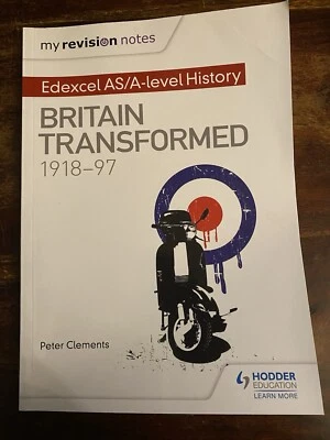 Edexcel AS/A Level History Britain Transformed 1918-97 - My Revision Notes - Image 1 of 2