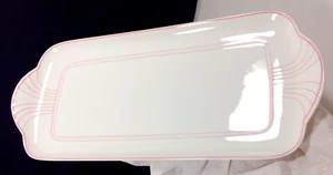Villeroy & Boch Mettlach PALATINO ROSA Serviertablett Platte 13 5/8" lang Vintage EUC - Bild 1 von 11