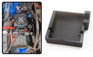 Supporto ESC Mamba Monster X per Traxxas Maxx (con interruttore di alimentazione) - Foto 1 di 7