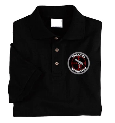 Firearms Instructor Polo Embroidered #592 - Image 1 of 2