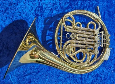 LIDL- Bb/F-FRENCH-HORN LHR 860 -PHILHARMONIC-, yellow-brass - image 1 of 4