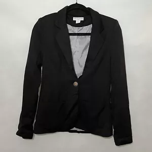 Cotton On Womens Blazer Jacket Black Career Coat Size Small - Picture 1 of 4