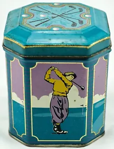 Vintage Golf Hallmark Metal Tin Box - Picture 1 of 8