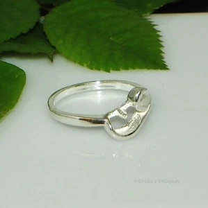 Ringfassung 4 mm - 8 mm Perle/Perle Sterlingsilber (ID# 163-806) - Bild 1 von 1