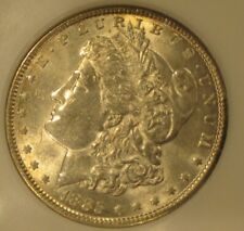 1885 Morgan Silver Dollar - Appears UNC, some Gold Peripheral Toning, 4713