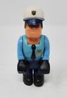 1980 Fisher Price Police Motorcycle Officer Husky Helpers Figure
