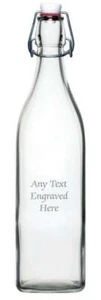 Personalised Glass Swing Bottle 1 Litre - Picture 1 of 1