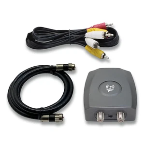 SatelliteSale HF-Modulator RCA zu RF Koaxial Konverter - Strom, Koax, AV-Kabel - Bild 1 von 6
