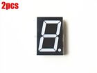 2Pcs Display 7 Segment Common Cathode 1.8 Inch 1 Digit Red Led Ic New le