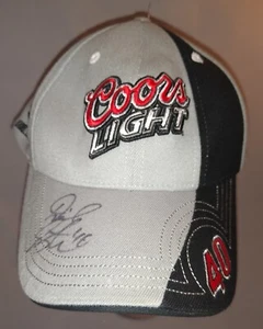Coors Light Racing Mütze Cap handsigniert Herren grau Ganassi #40 - Bild 1 von 12