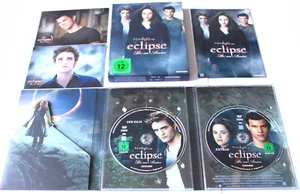 Twilight Eclipse Biss zum Abendrot 2 Disc Fan Edition mit Begleitheft 3 Karten - Foto 1 di 4