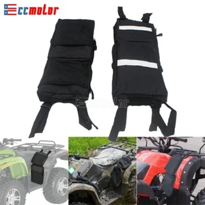 2-Pack Quad ATV 4-Wheeler Fender Cargo Storage Hunting Bags For Polaris Ranger - Picture 1 of 9