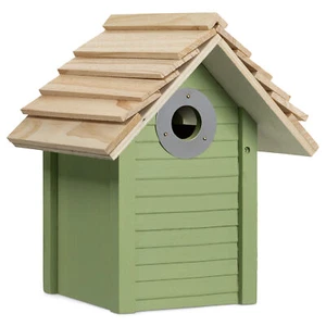 Nichoir à oiseaux en bois de pin - Maison Cabane 25 x 20 x 17,9 cm - Photo 1/7
