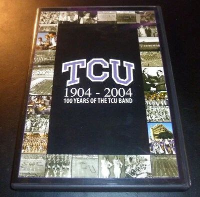 "100 YEARS OF THE TCU BAND" Texas Christian University 1904-2004 DVD Football Foto 1 de 4